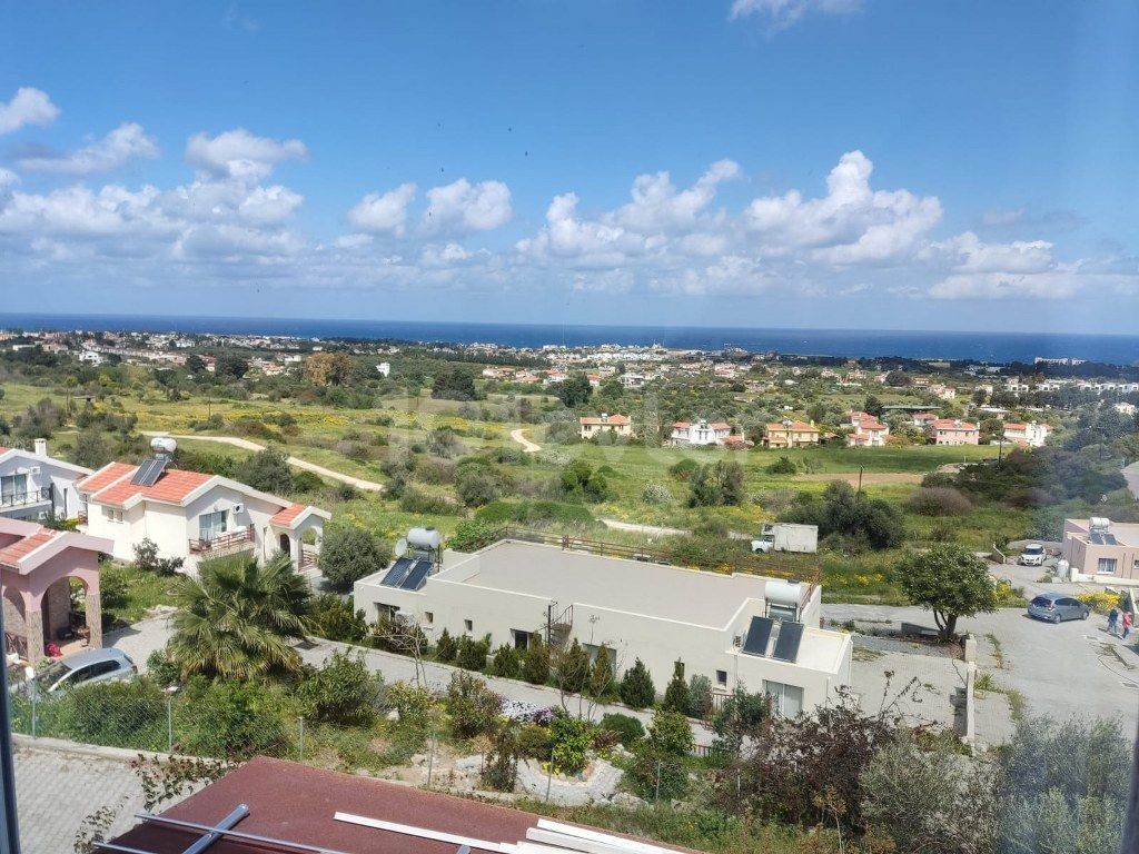 1 Bedroom Semi-Detached House For Sale with Location Karsiyaka Girne (sea and mountain panoramic views) Reduced Price!