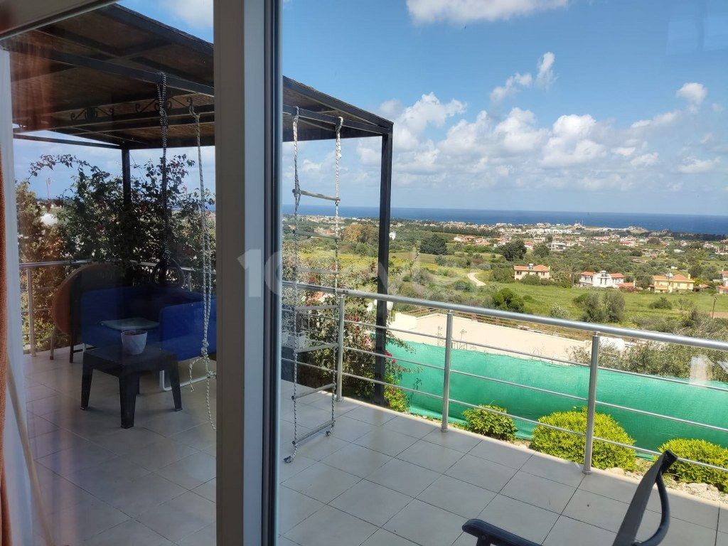 1 Bedroom Semi-Detached House For Sale with Location Karsiyaka Girne (sea and mountain panoramic views) Reduced Price!