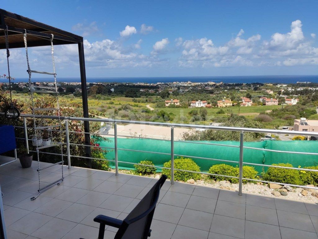 1 Bedroom Semi-Detached House For Sale with Location Karsiyaka Girne (sea and mountain panoramic views) Reduced Price!