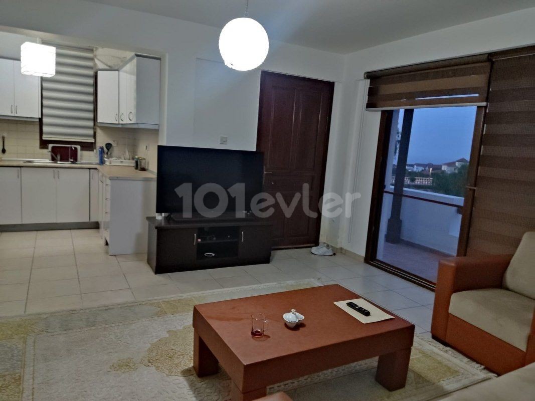 1 Bedroom Apartment For Rent Location Yesiltepe Girne ( Communal Swimming Pool )