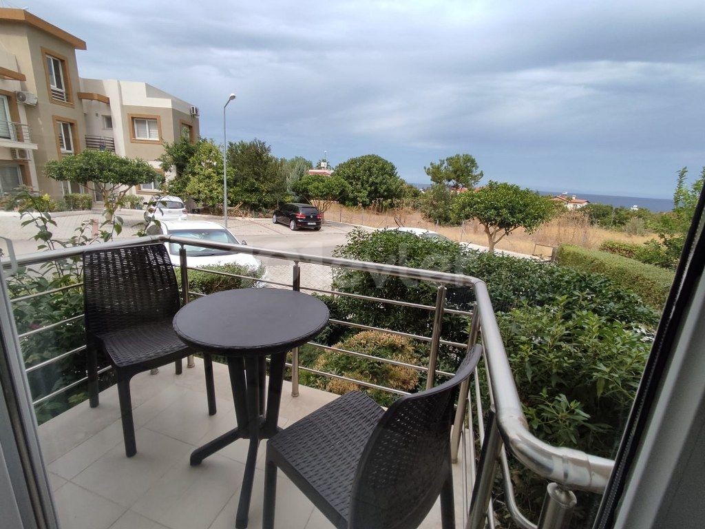 Gartenwohnung mit 1 Schlafzimmer zum Verkauf, Standort Escape Homes Alsancak Kyrenia