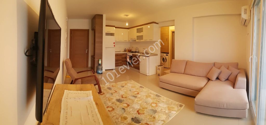 2+1 SEA VIEW FLAT FOR SALE İN İSKELE LONG BEACH