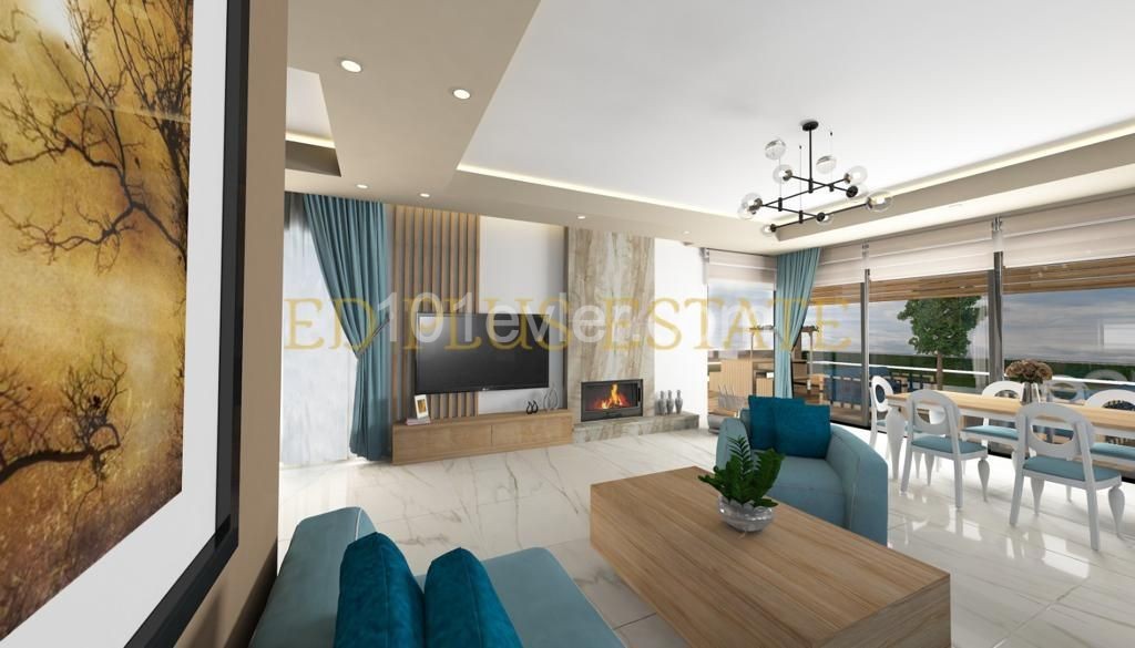 Luxury 3+1 Villas for Sale in Kyrenia Çatalkoy ** 