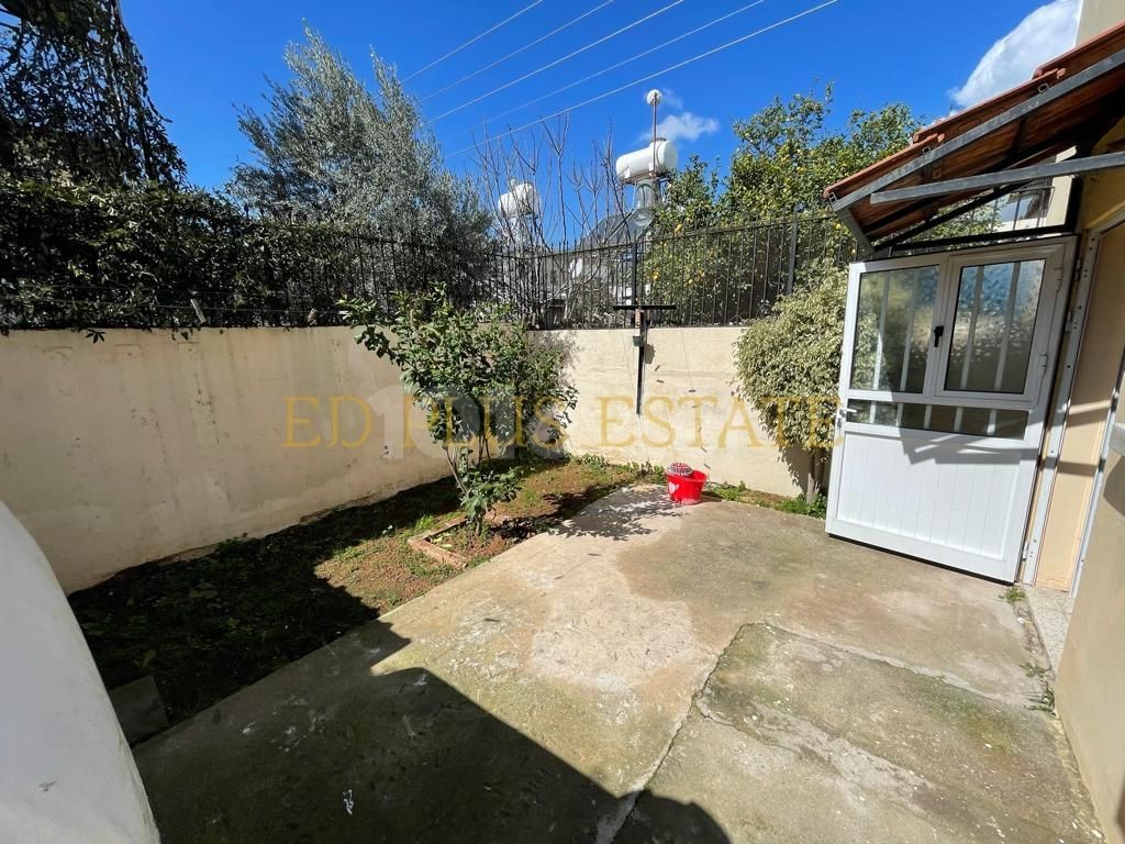 Furnished 2+1 House with Garden for Rent in Göçmenköy, Nicosia