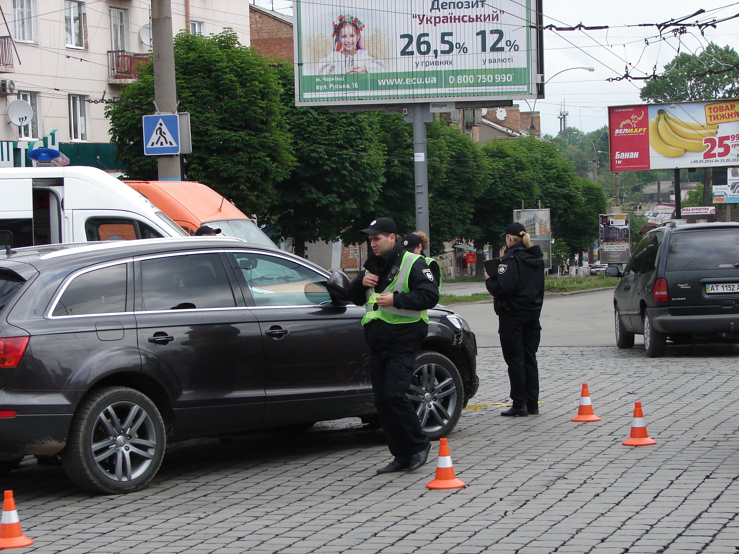 18.05.2016 м. Чернівці. ДТП.