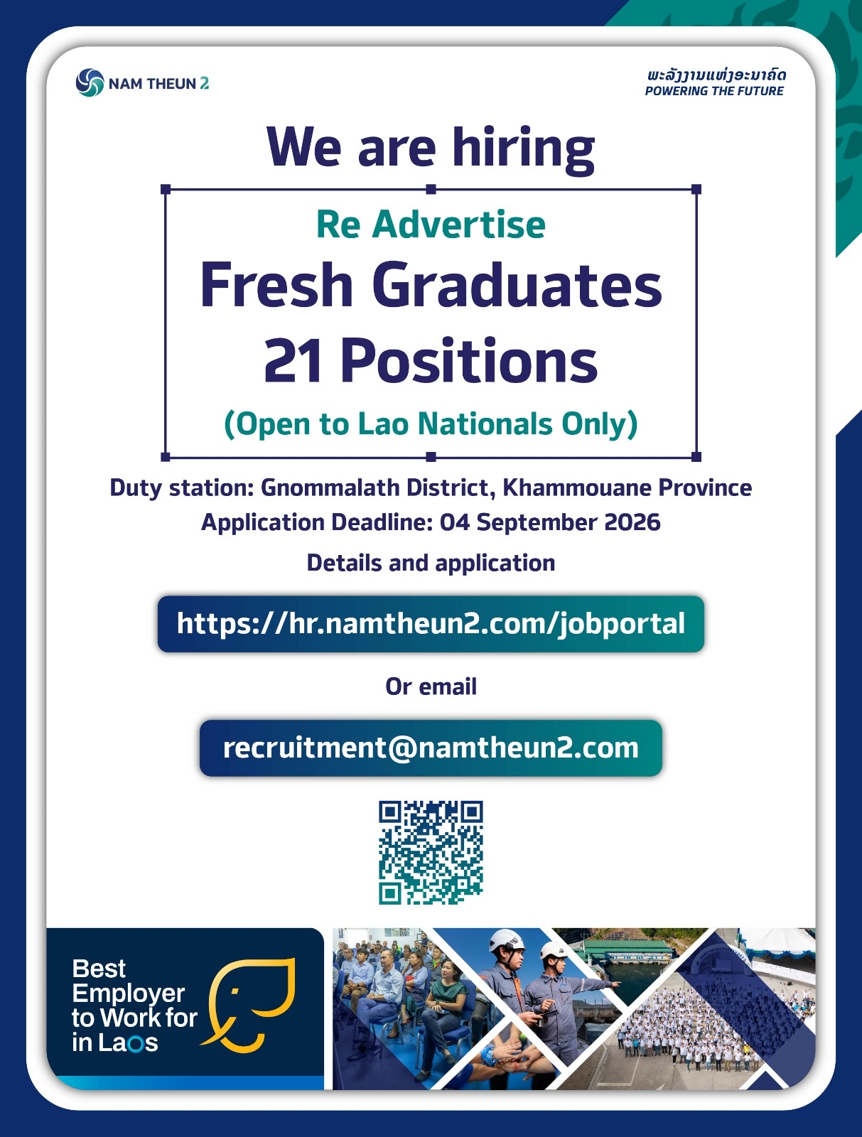 Fresh Graduate – Administration and Secretary
