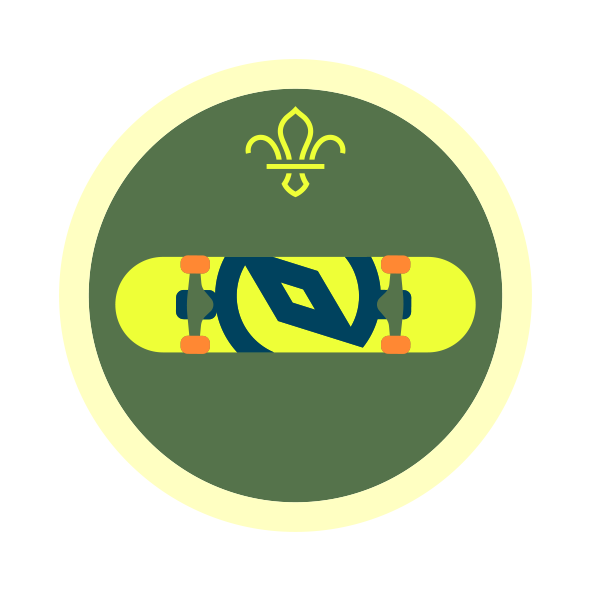 Action Sports activity badge