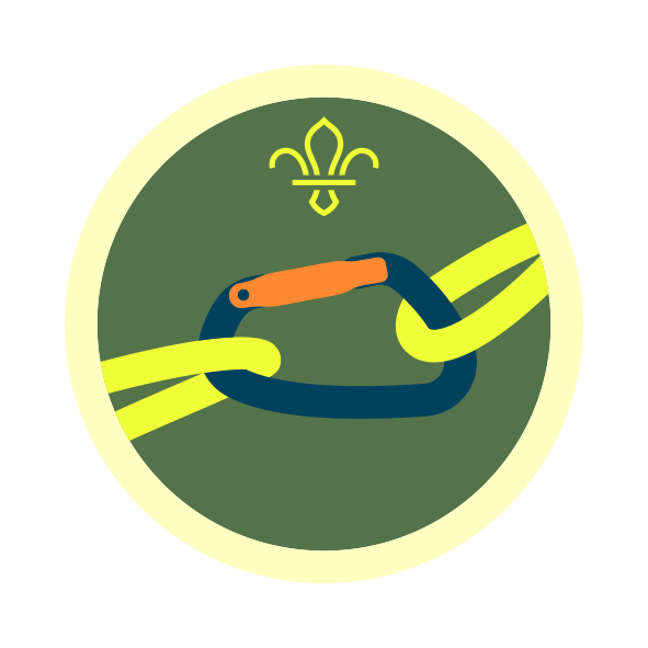 Climber activity badge