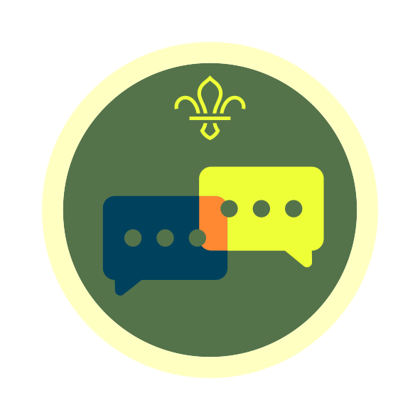 Communication activity badge