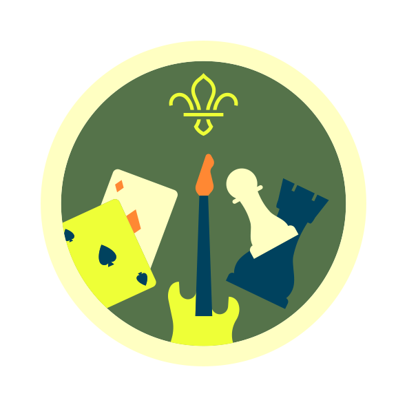 Hobbies activity badge