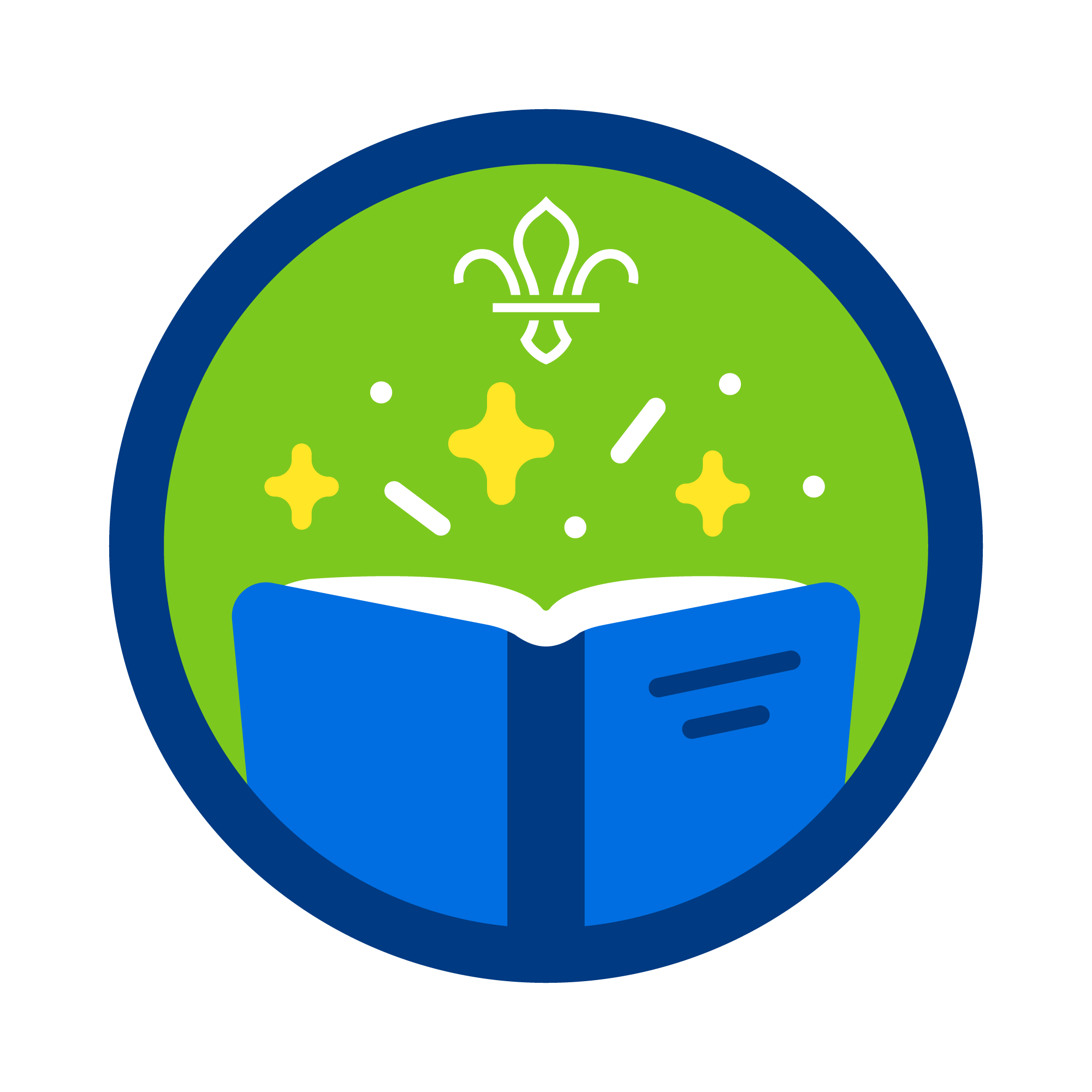 Story Time activity badge