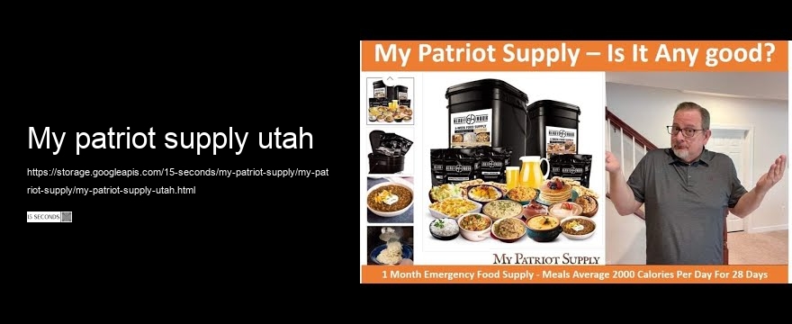 my patriot supply utah
