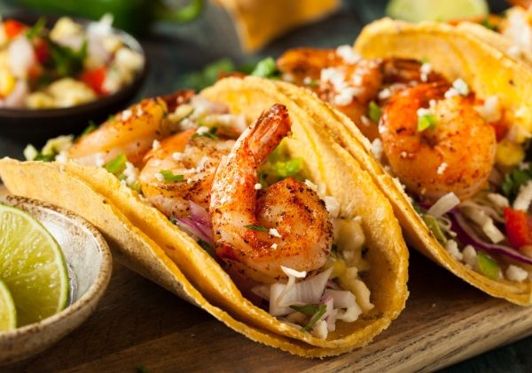 Shrimp Tacos Make for a Heart-Healthy Break From Boring Dinners