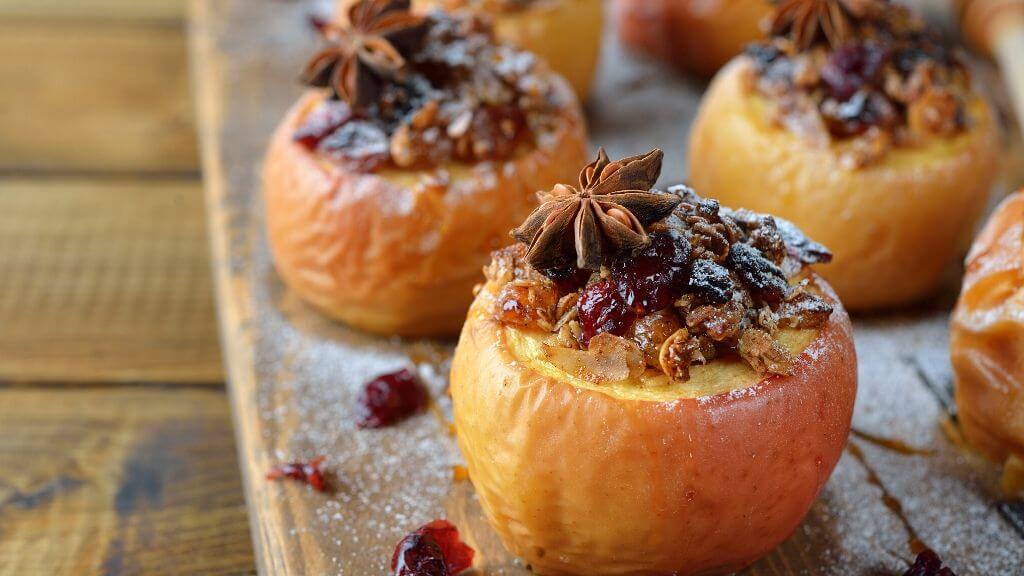 Baked apples