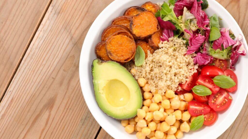 Sweet potato Chickpea Bowl