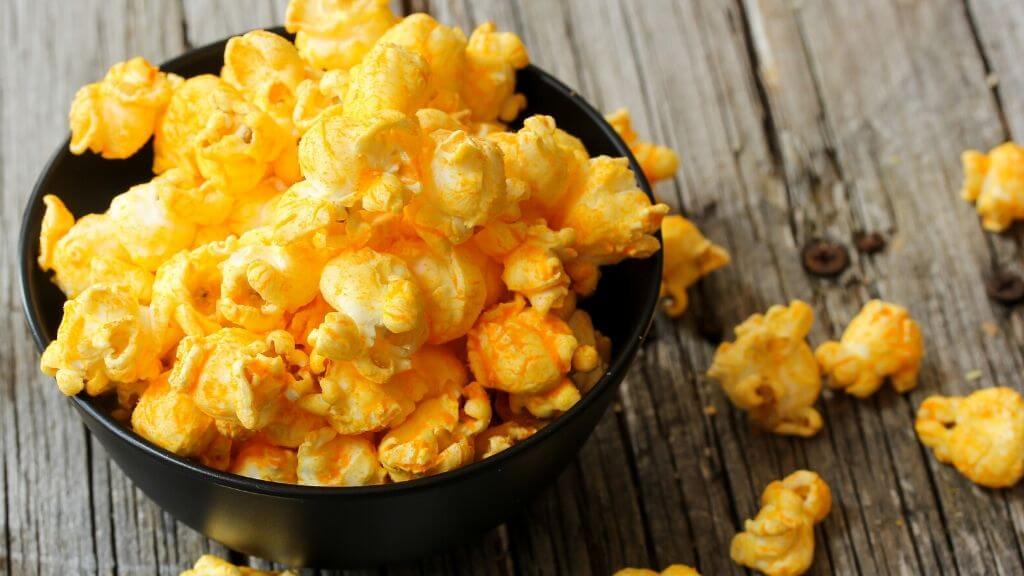 Curcumin popcorn