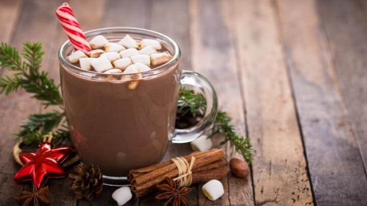Hot chocolate, a Holiday Season favorite