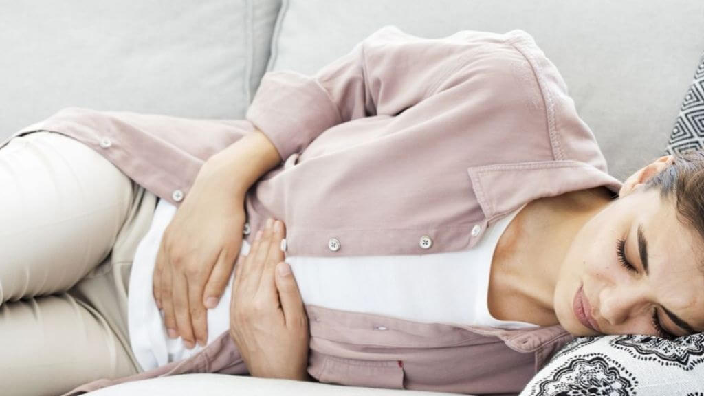 a person sleeping on a bed