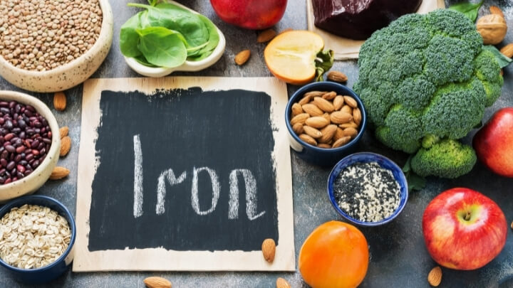 Foods rich in iron