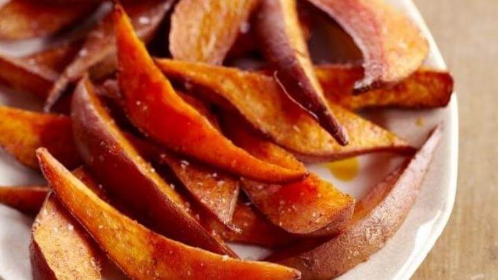 Baked sweet potato fries