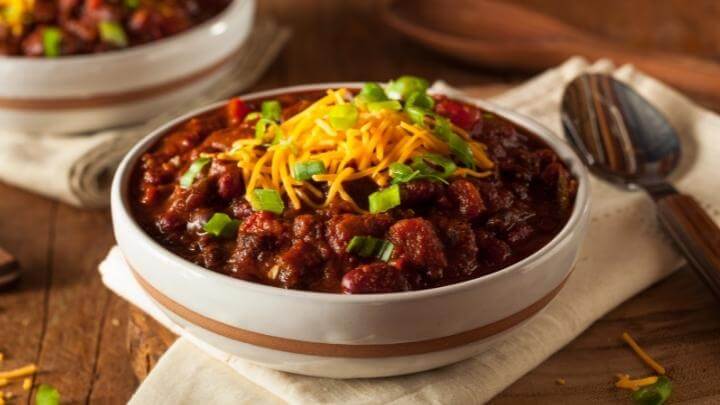 Protein packed vegan chili