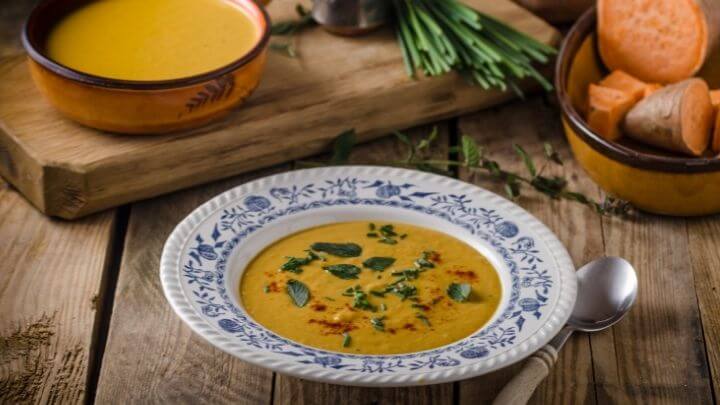 Sweet potato soup