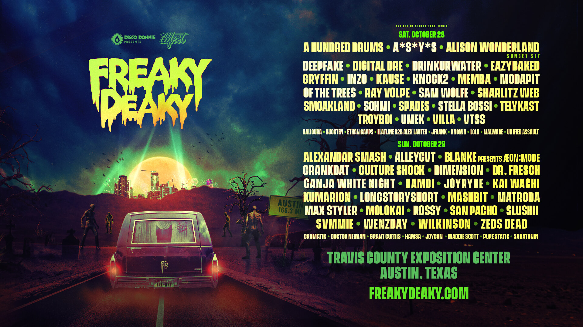 Freaky Deaky Lineup Tatum Gabriela