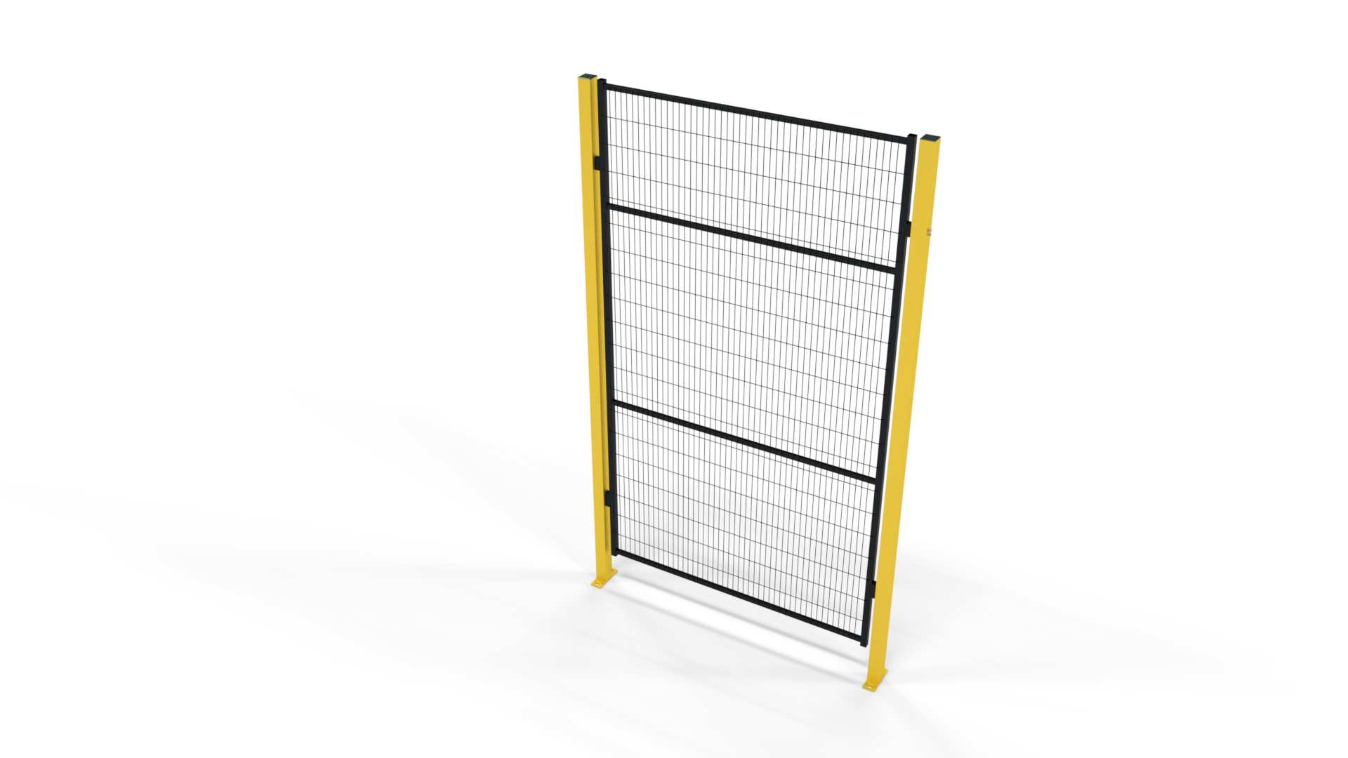 Modular machine guarding panels