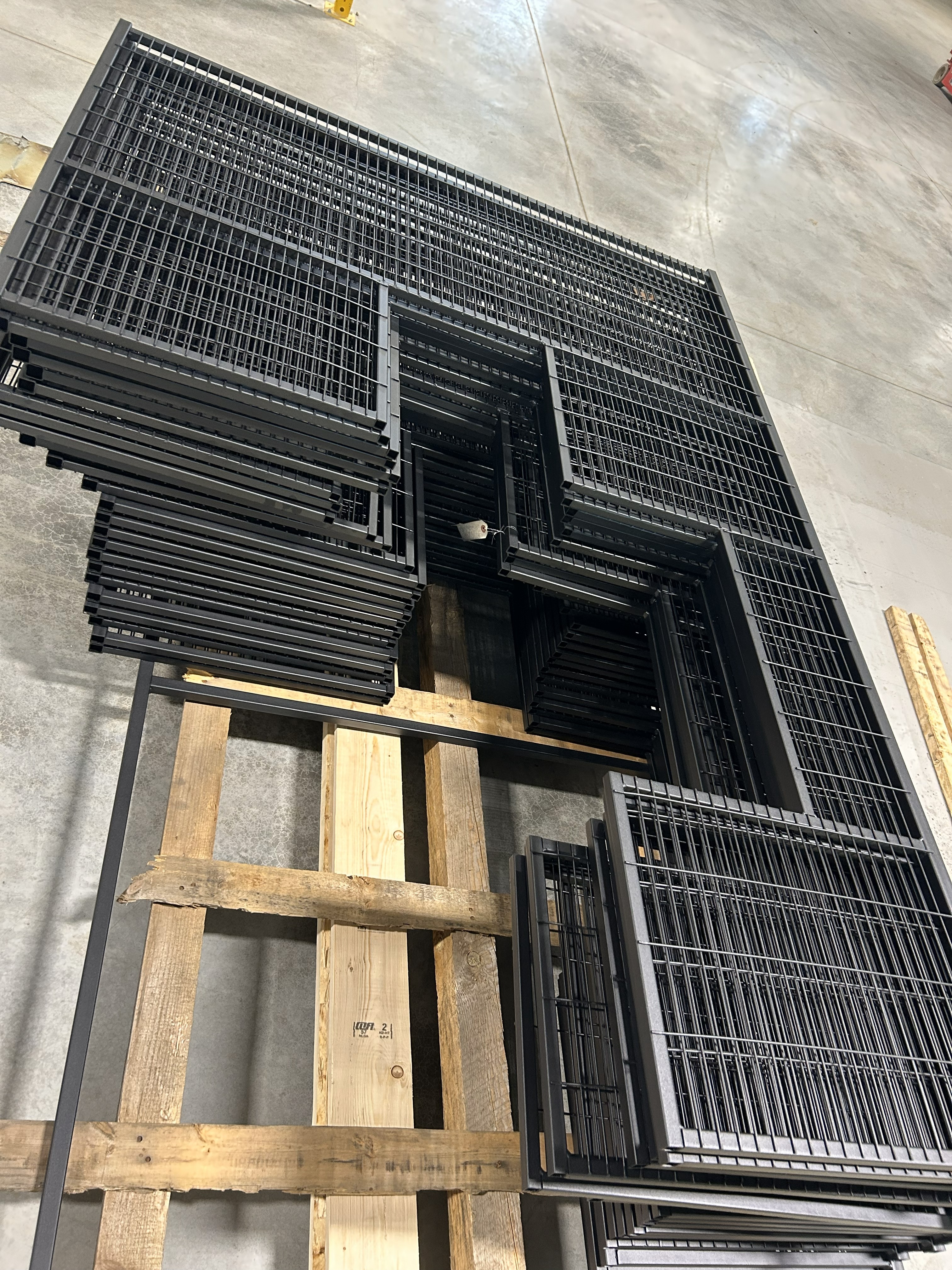 Custom machine guarding panel