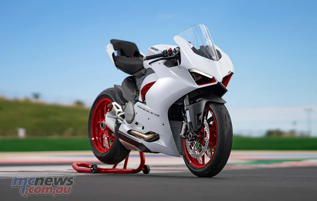 Before: White sportbike