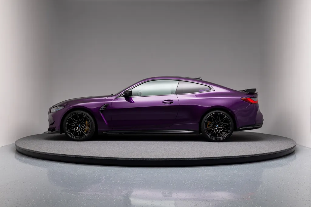 Before: Purple coupe