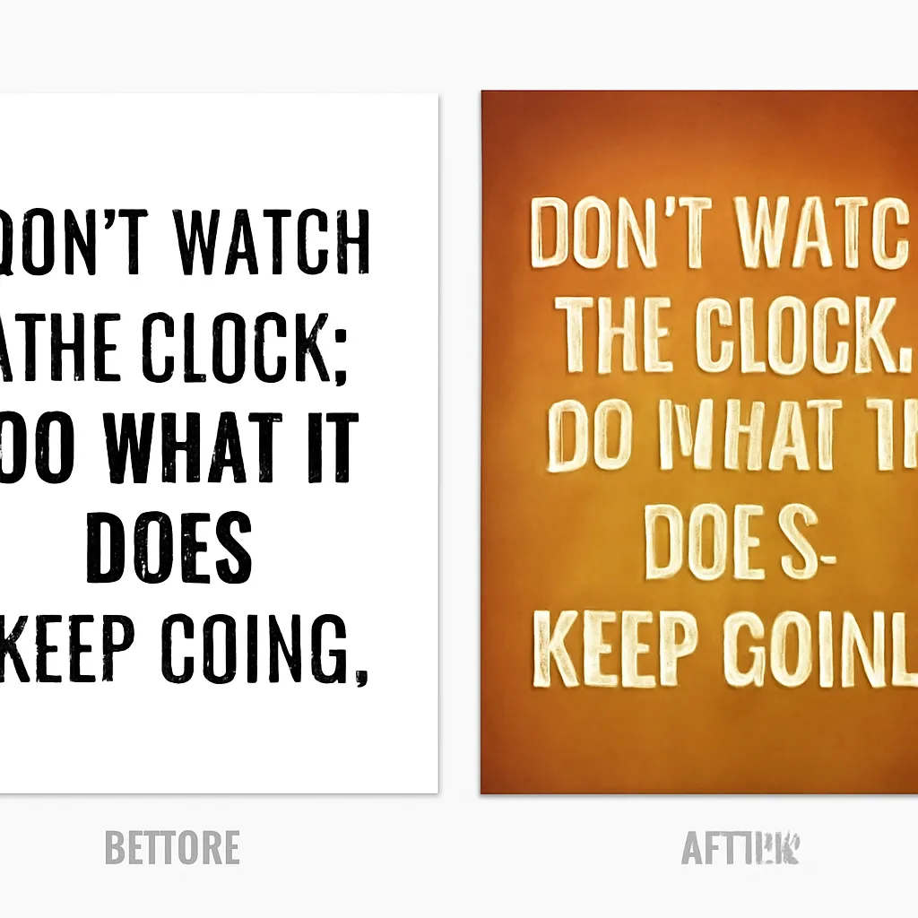 AI-generated professional poster design example