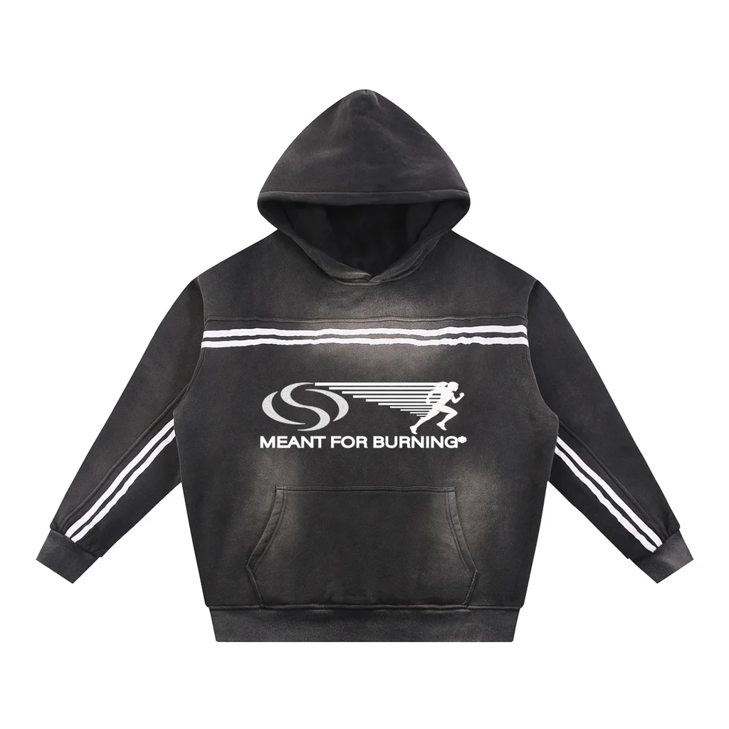 Antes: Mockup de um moletom streetwear