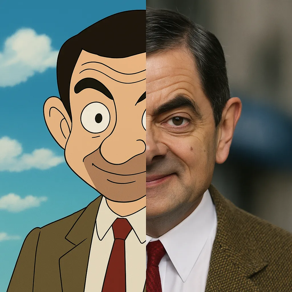 Adult Guy converted to Ghibli style