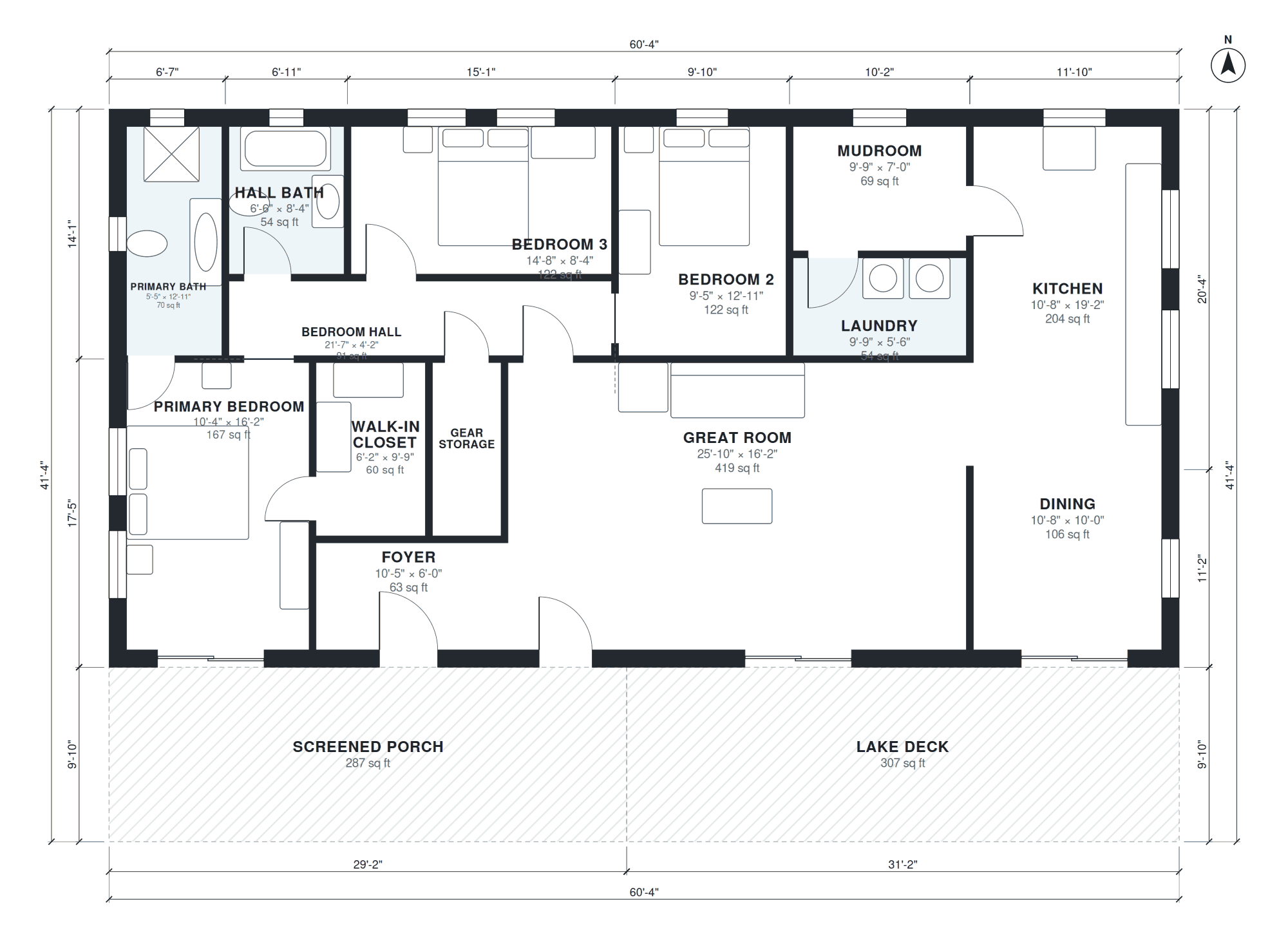 Grundriss 3 Schlafzimmer ca. 177 m², von KI aus einer Kurzbeschreibung gezeichnet, mit Raumnamen, Raumgrößen, Türen, Fenstern und Gesamtmaßen