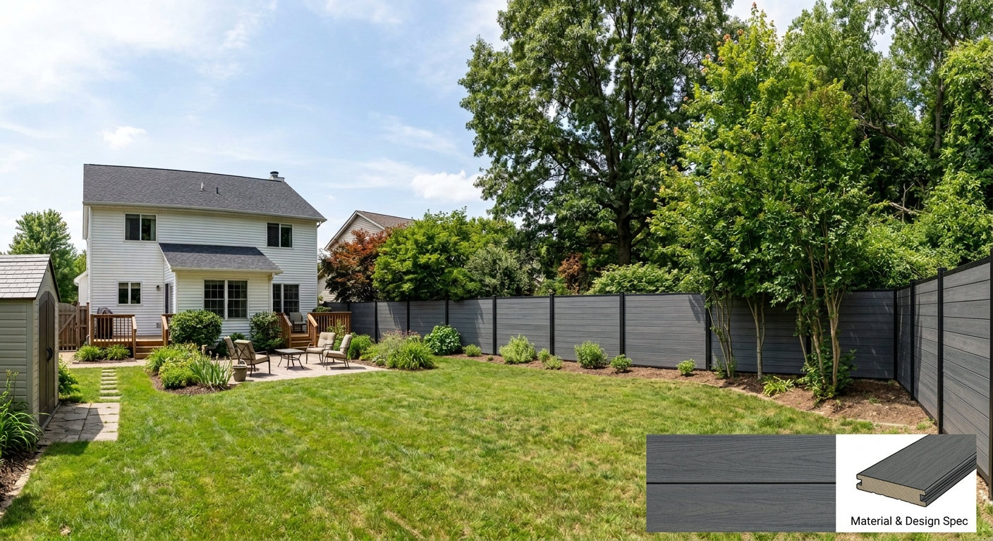 Property after Nano Banana AI fence generation