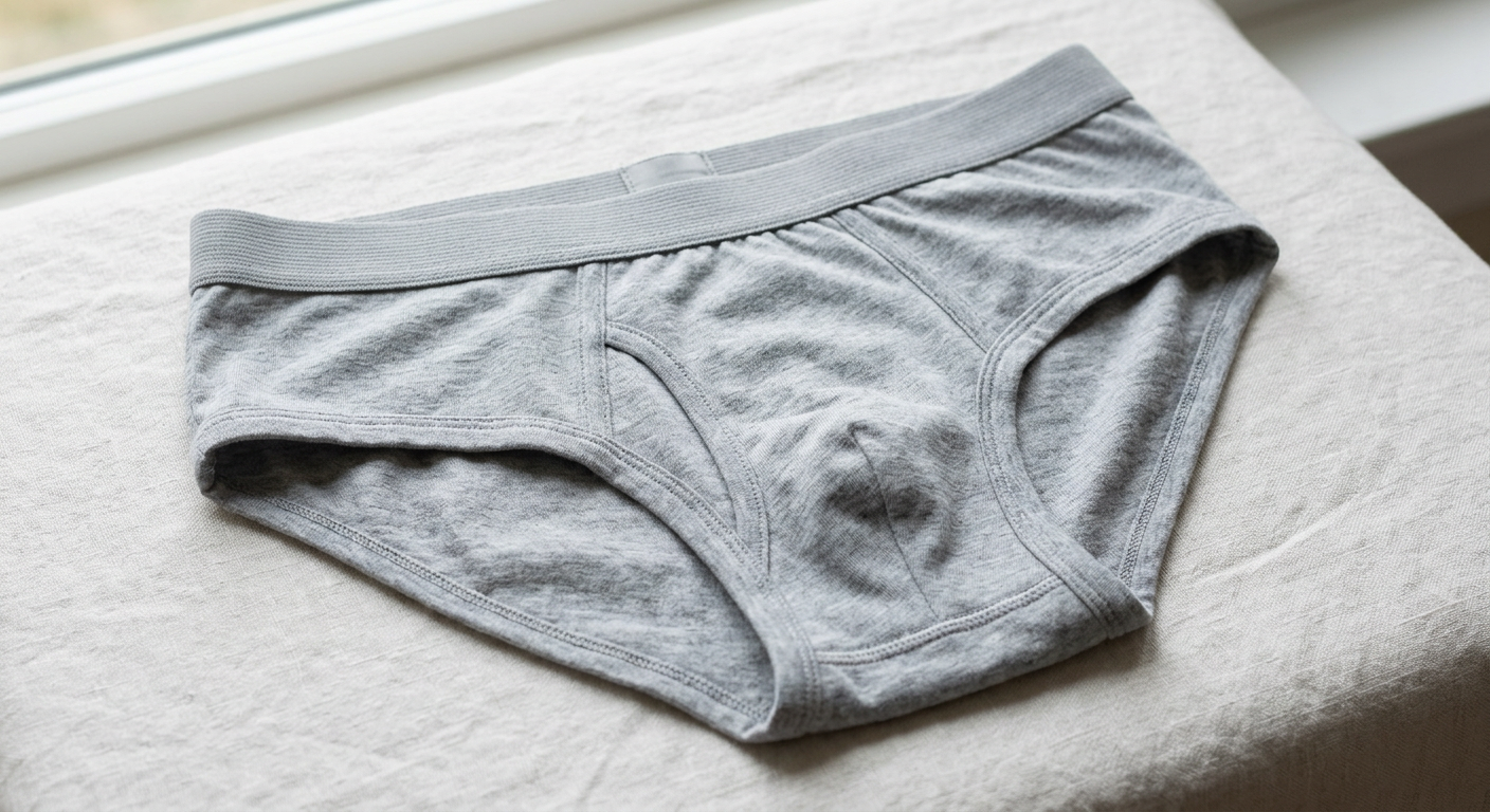 Initial sketch or basic concept of formal underwear before AI enhancement