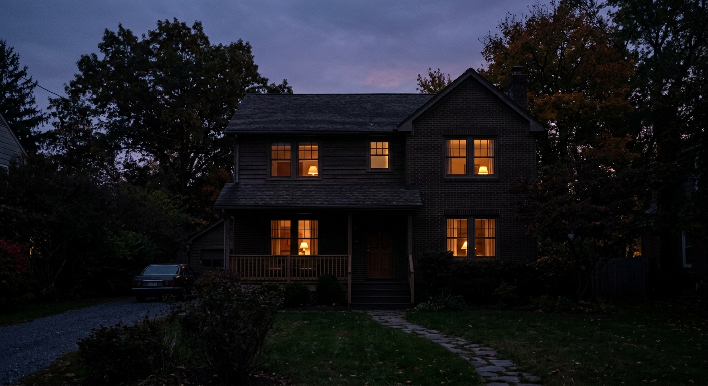 Daytime landscape architecture before lighting design
