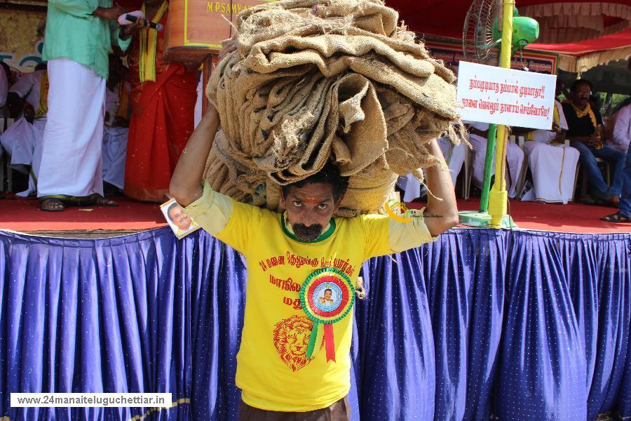 Protest to bring all subsection of our community under MBC category, held in chennai on 02-02-2016: