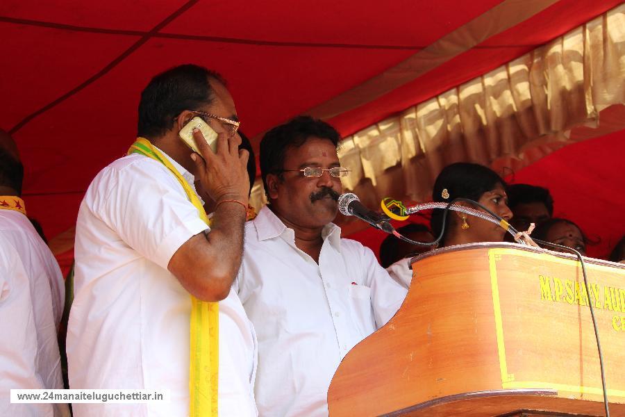 Protest to bring all subsection of our community under MBC category, held in chennai on 02-02-2016: