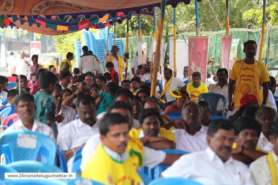 Protest to bring all subsection of our community under MBC category, held in chennai on 02-02-2016: