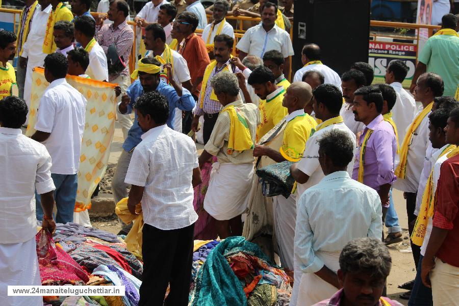 Protest to bring all subsection of our community under MBC category, held in chennai on 02-02-2016: