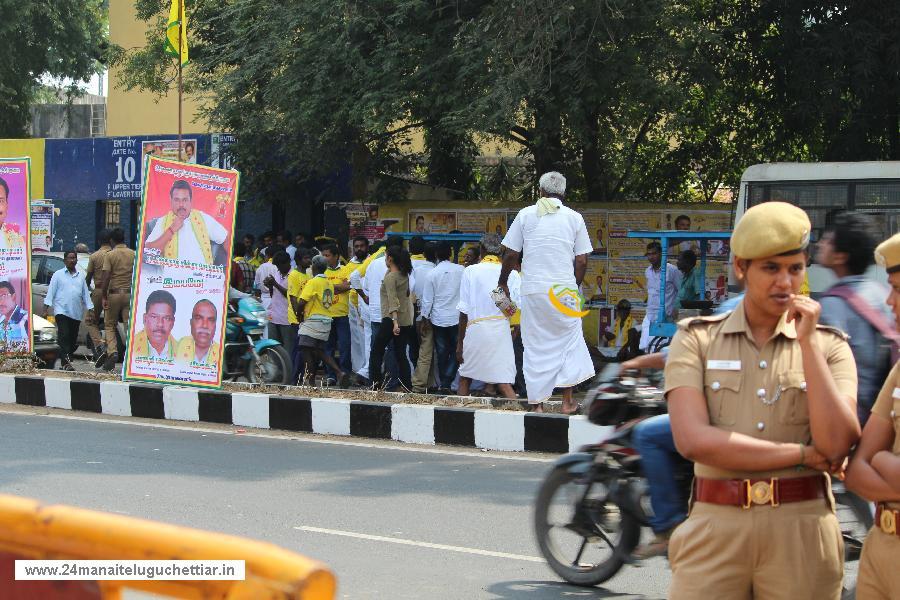 Protest to bring all subsection of our community under MBC category, held in chennai on 02-02-2016: