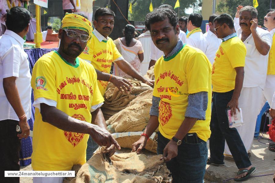 Protest to bring all subsection of our community under MBC category, held in chennai on 02-02-2016: