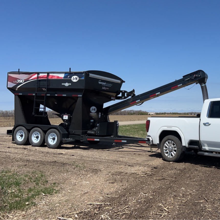 CK Seeds | Inset Pickup Truck Pulling Seed Tender