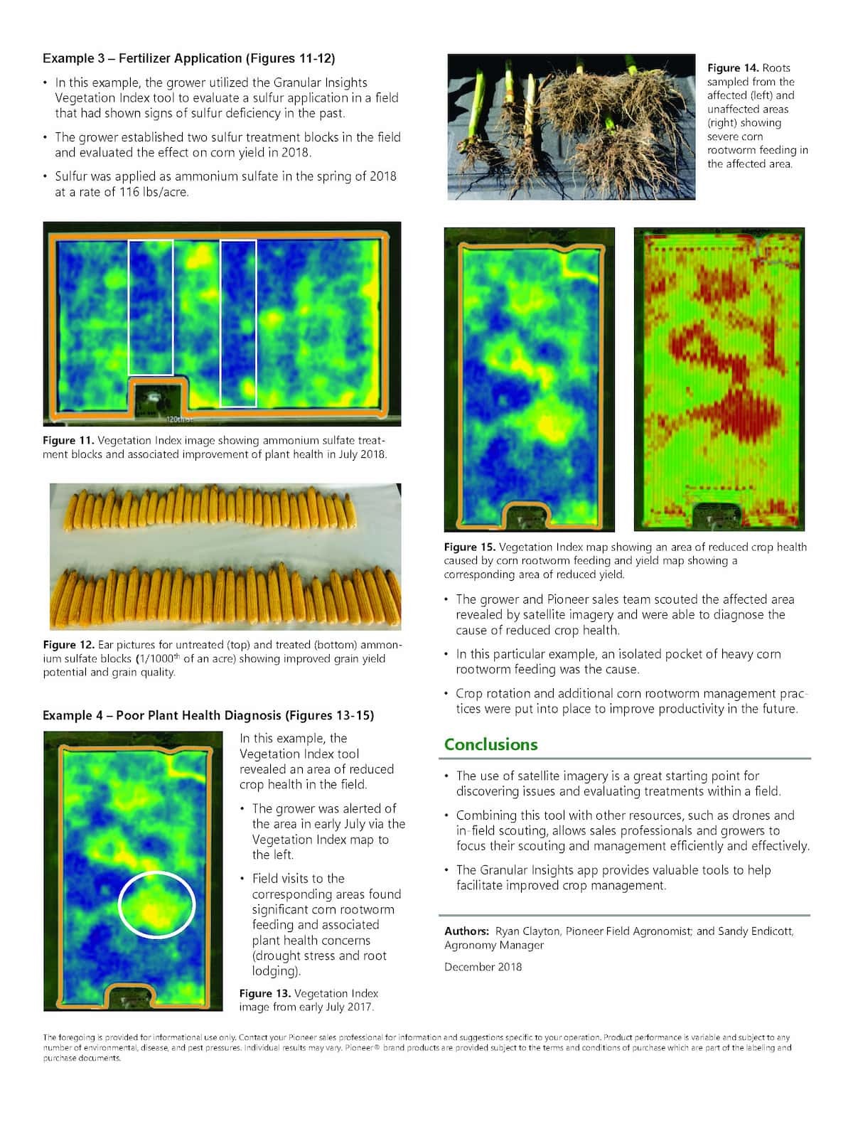 Ground Truthing Satellite Imagery in Crop Production Page 3 1