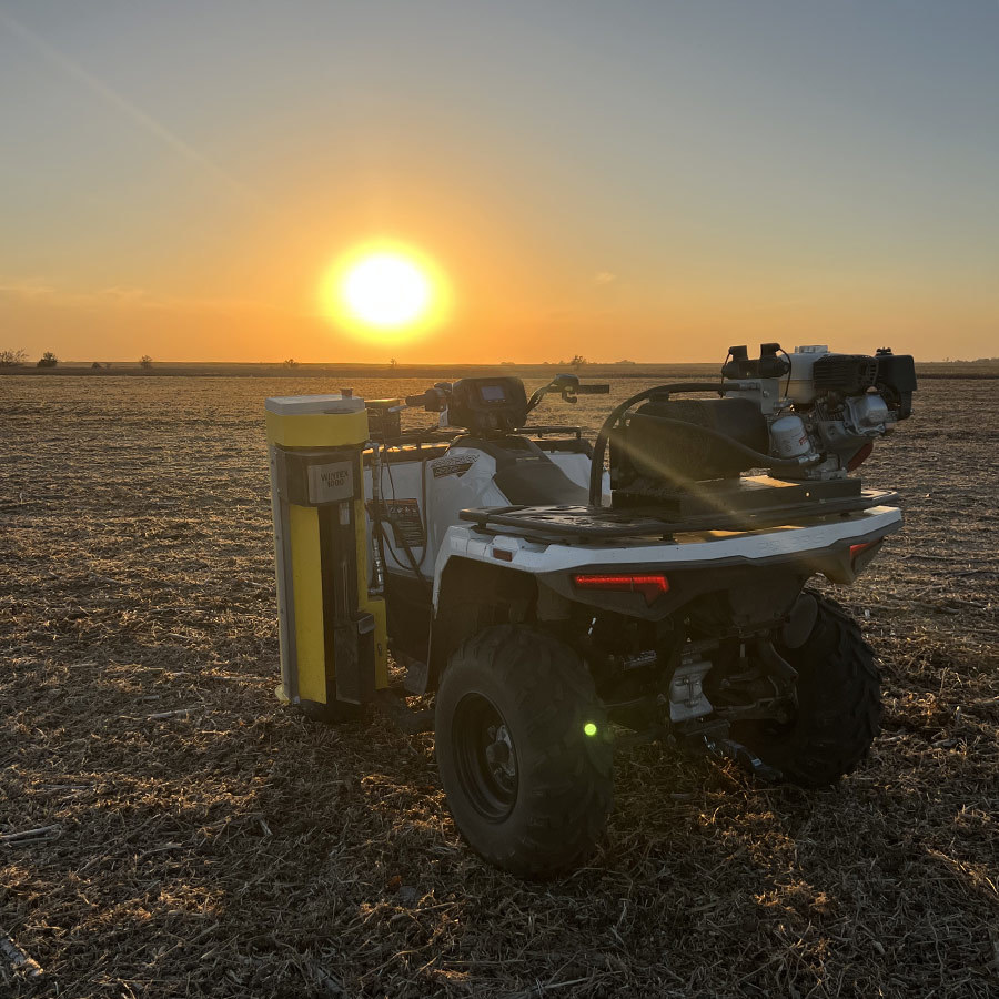 Bierman Soil Sampling Sunset 900