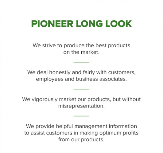 Pioneer Long Look