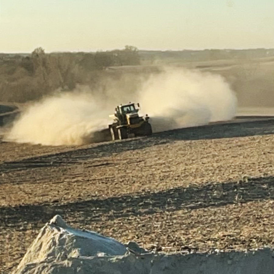 NVSS | Lime Spreading on Field