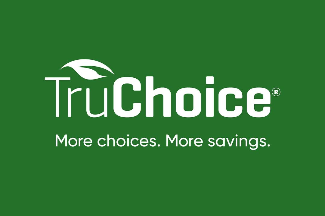 Tru Choice Logo Green Bkgd 04